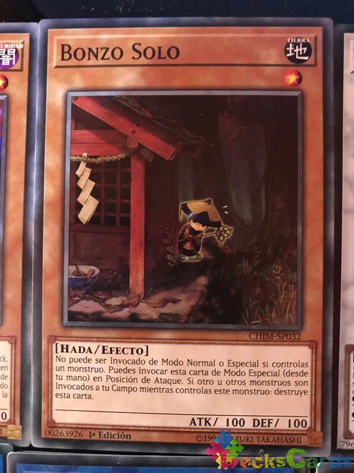 Bonze Alone - CHIM-EN032 - Common 1st Edition 1