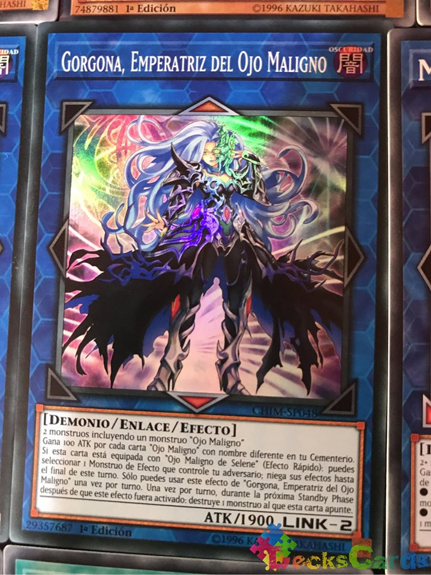 Gorgon, Empress of the Evil Eyed - CHIM-EN048 - Super Rare 1st Edition 1