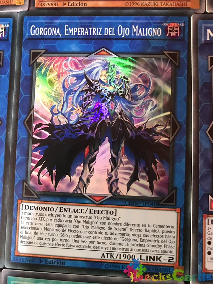 Gorgon, Empress of the Evil Eyed - CHIM-EN048 - Super Rare 1st Edition 1