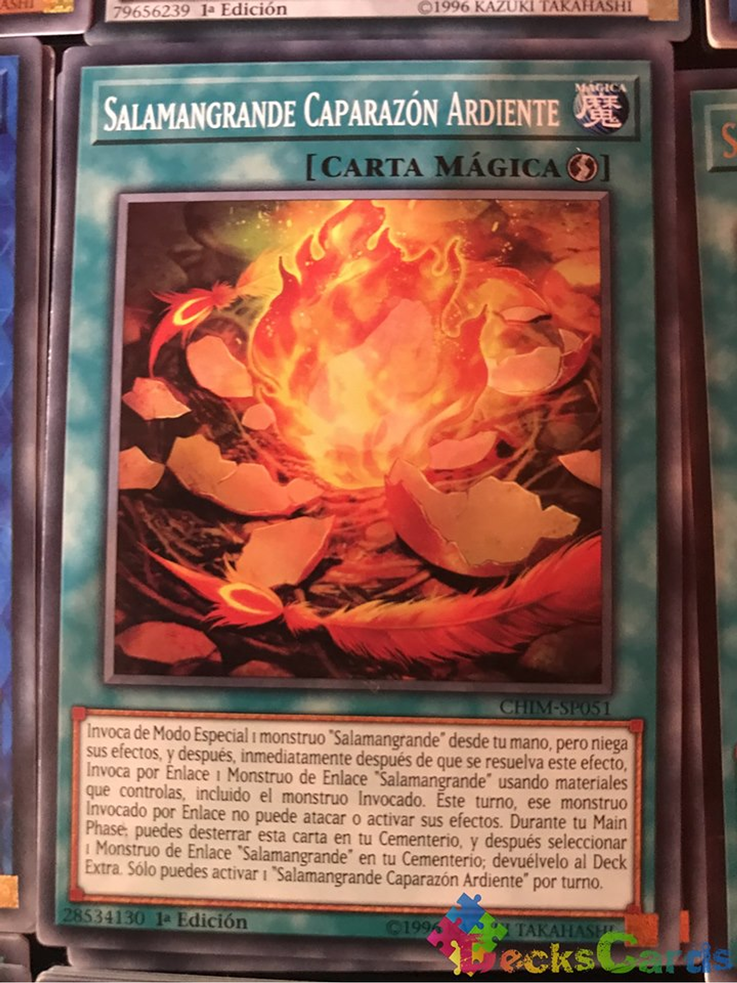 Salamangreat Burning Shell - CHIM-EN051 - Common 1st Edition 1