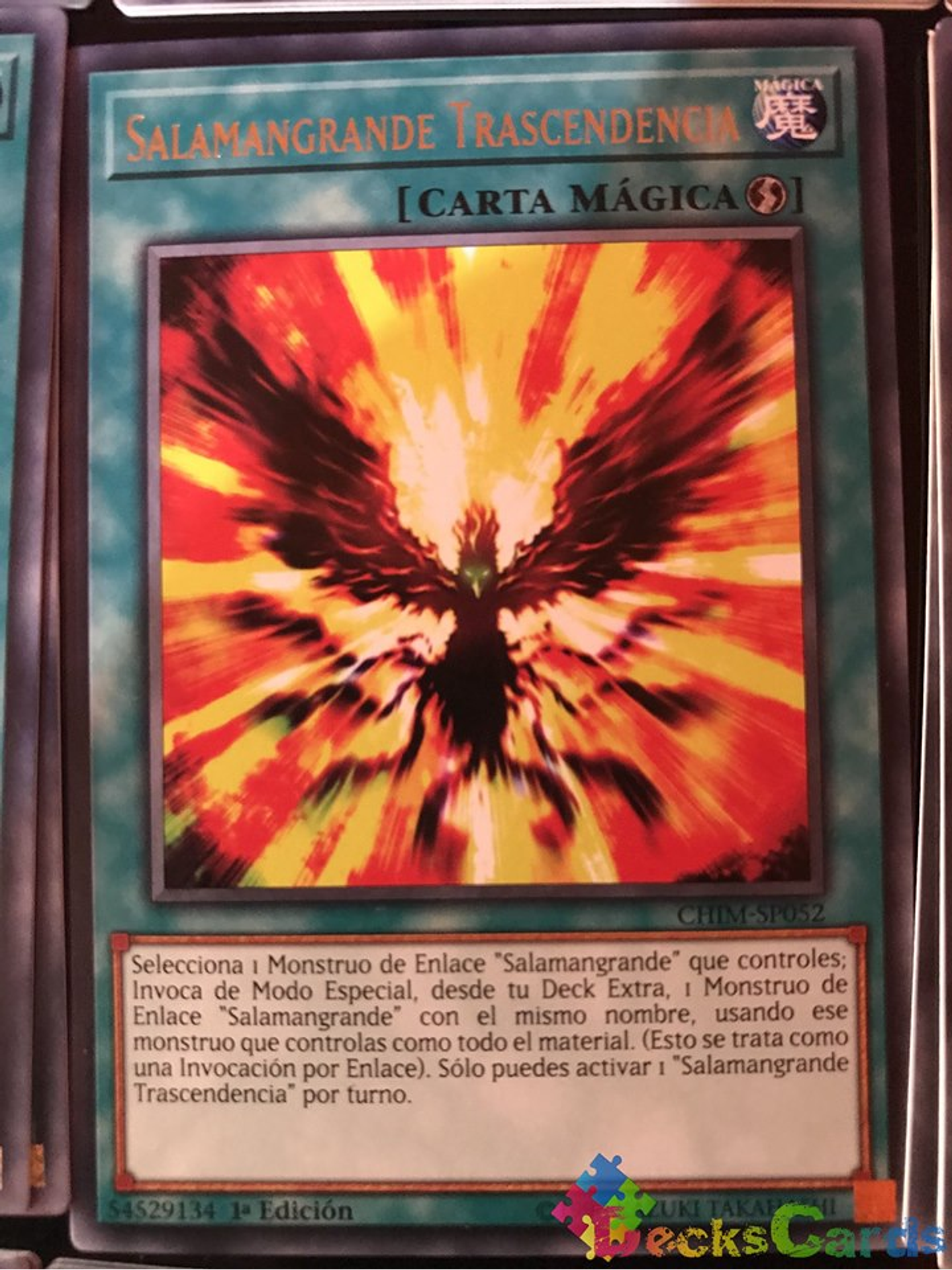 Salamangreat Transcendence - CHIM-EN052 - Rare 1st Edition 1