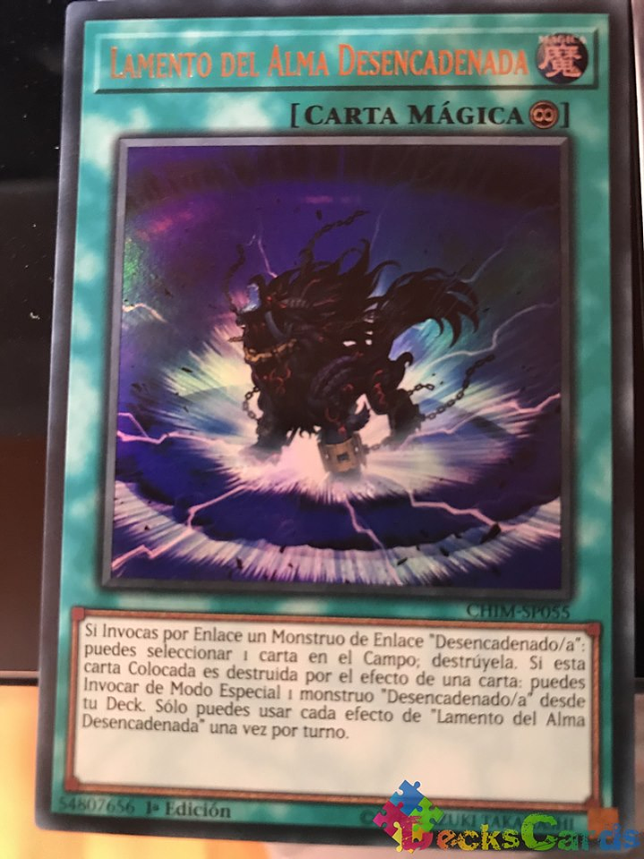 Wailing of the Unchained Souls - CHIM-EN055 - Ultra Rare 1st Edition 1