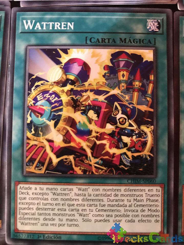 Wattrain - CHIM-EN060 - Common 1st Edition 1