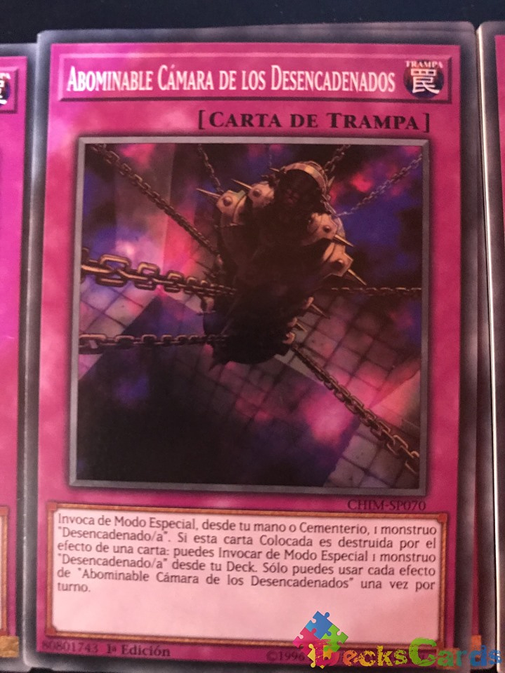 Abominable Chamber of the Unchained - CHIM-EN070 - Common 1st Edition 1