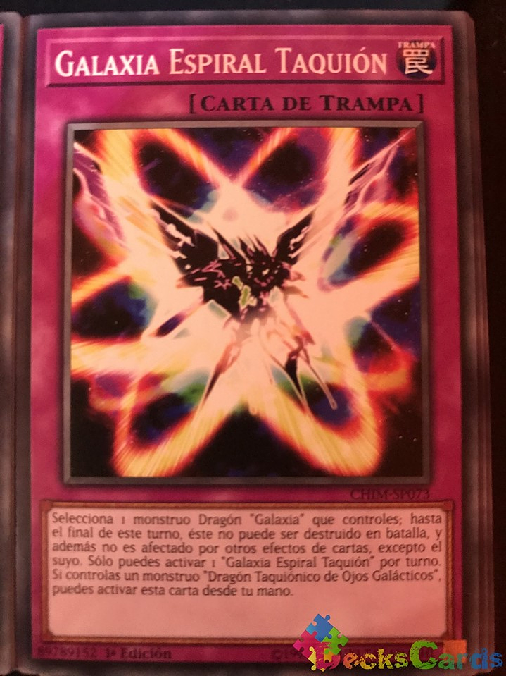 Tachyon Spiral Galaxy - CHIM-EN073 - Common 1st Edition 1