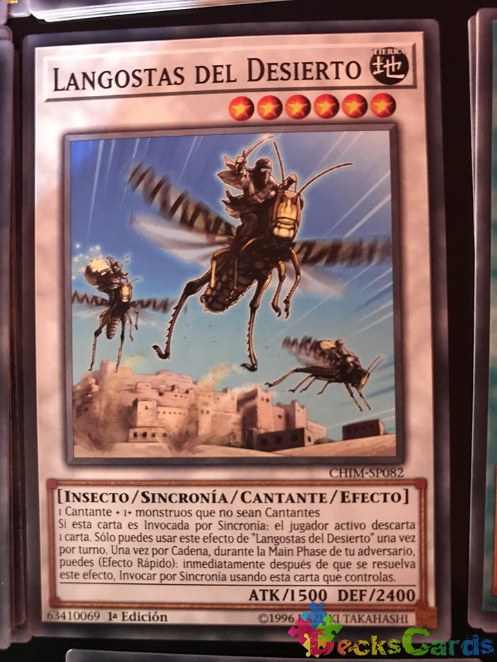 Desert Locusts - CHIM-EN082 - Common 1st Edition