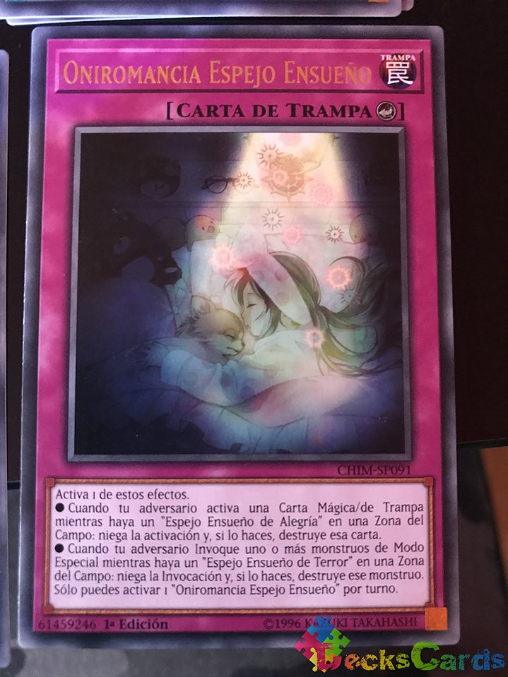 Dream Mirror Oneiromancy - CHIM-EN091 - Rare 1st Edition 1