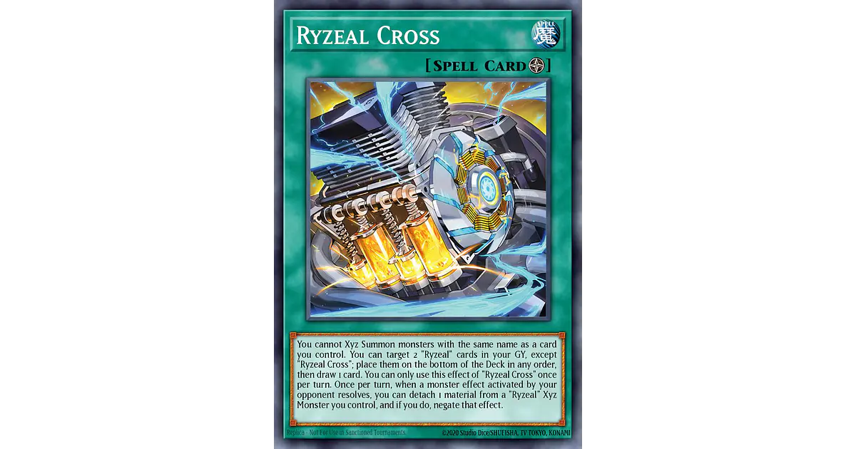 Ryzeal Cross - 25LP-EN015 - Ultra Rare Emblazoned 1st Edi...