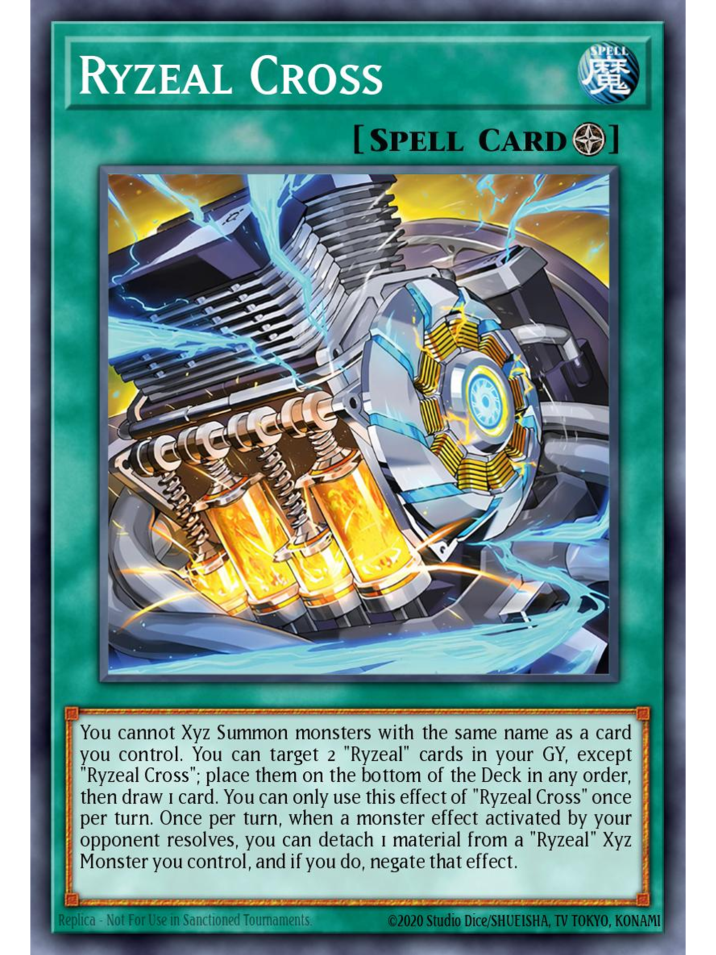 Ryzeal Cross - 25LP-EN015 - Secret Rare Emblazoned 1