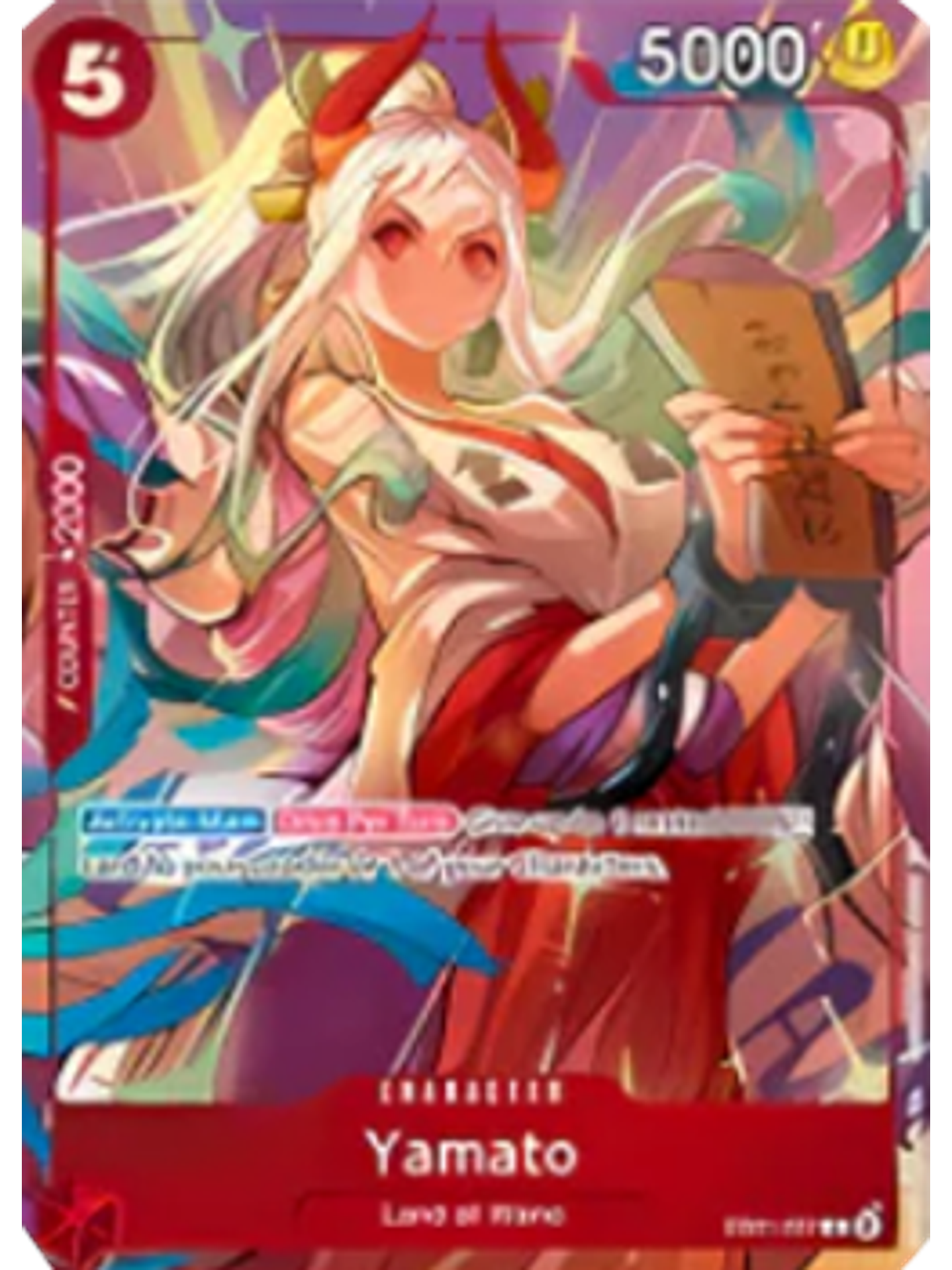 EB01-007 (Alternate Art) Yamato 1