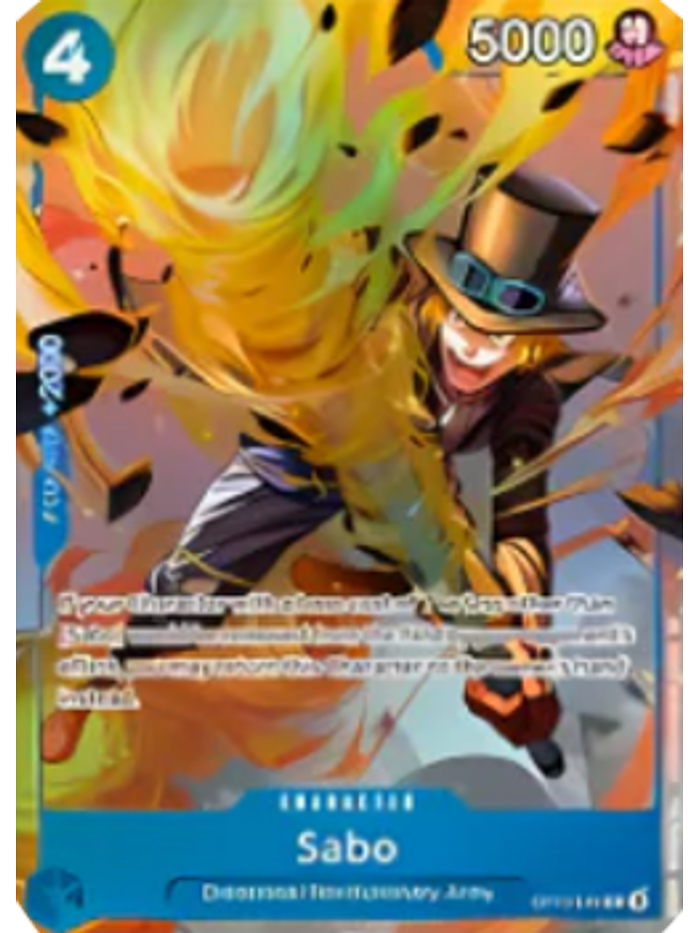 OP10-049 (Alternate Art) Sabo 1
