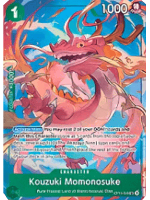 OP10-028 (Alternate Art) Kouzuki Momonosuke