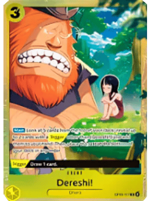 OP09-117 (Alternate Art) Dereshi!