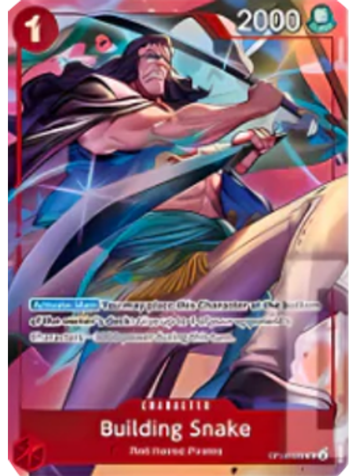 OP09-008 (Alternate Art) Building Snake 1