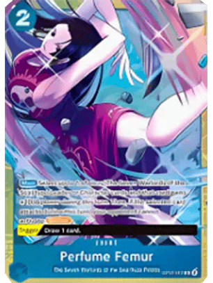 OP07-057 (Alternate Art) Perfume Femur