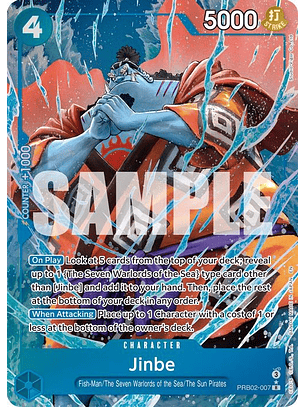 PRB02-007 (Alternate Art) Jinbe(Alternate Art)