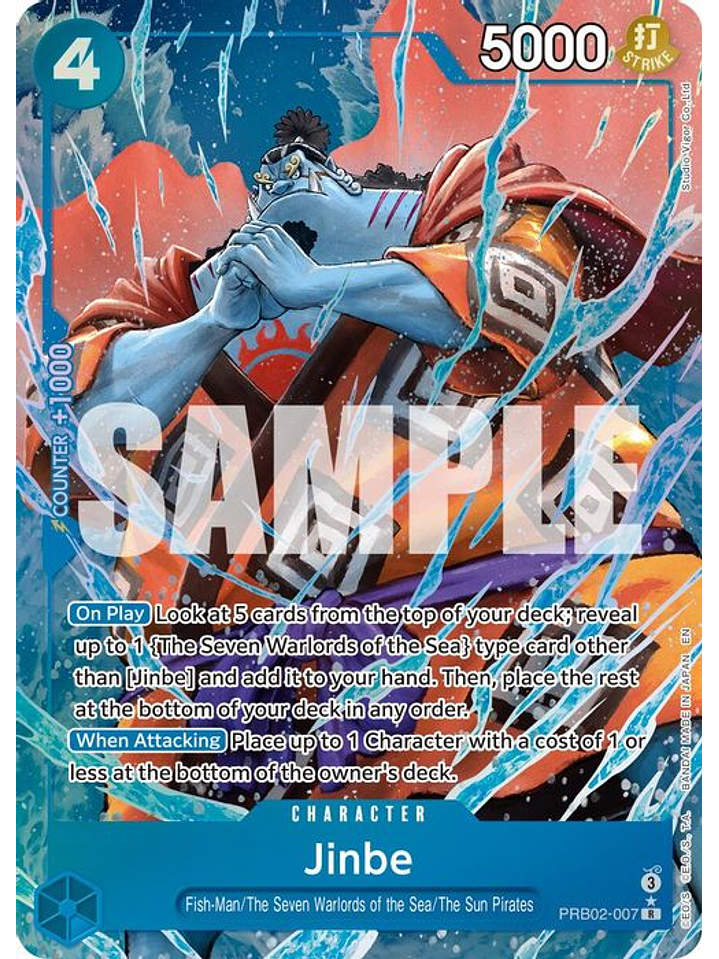 PRB02-007 (Alternate Art) Jinbe(Alternate Art) 1