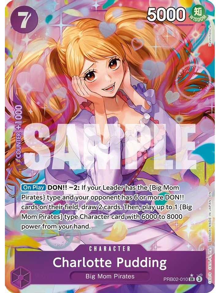 PRB02-010 (Alternate Art) Charlotte Pudding 1