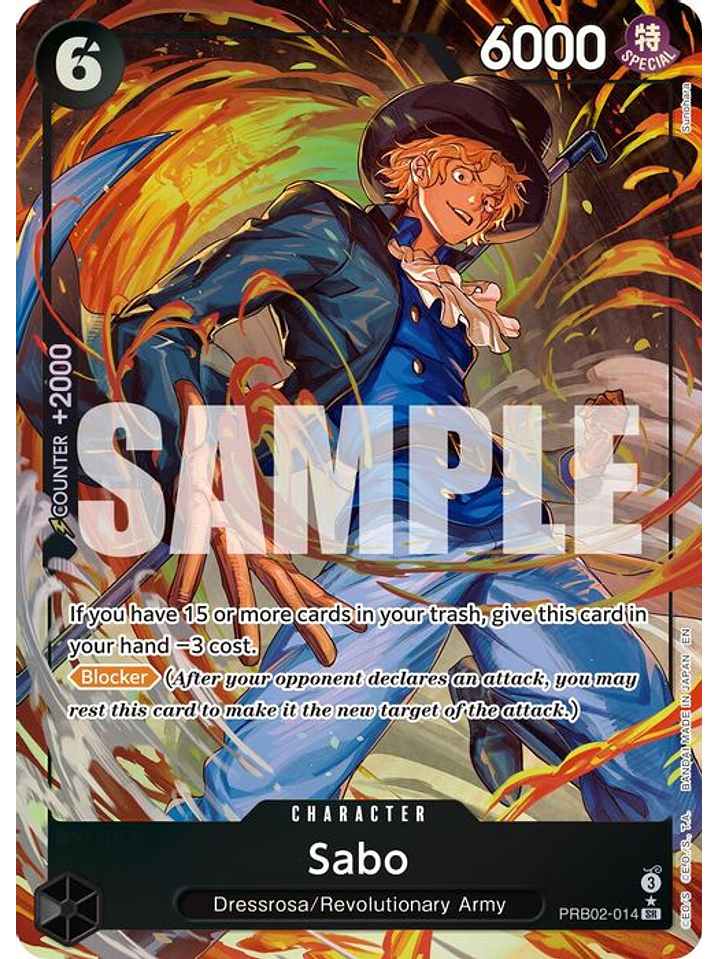 PRB02-014 (Alternate Art) Sabo 1