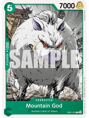 EB01-018 C Mountain God (PRB02)