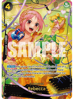 OP05-091 (Special Rare) Rebecca (SP) (PRB02)