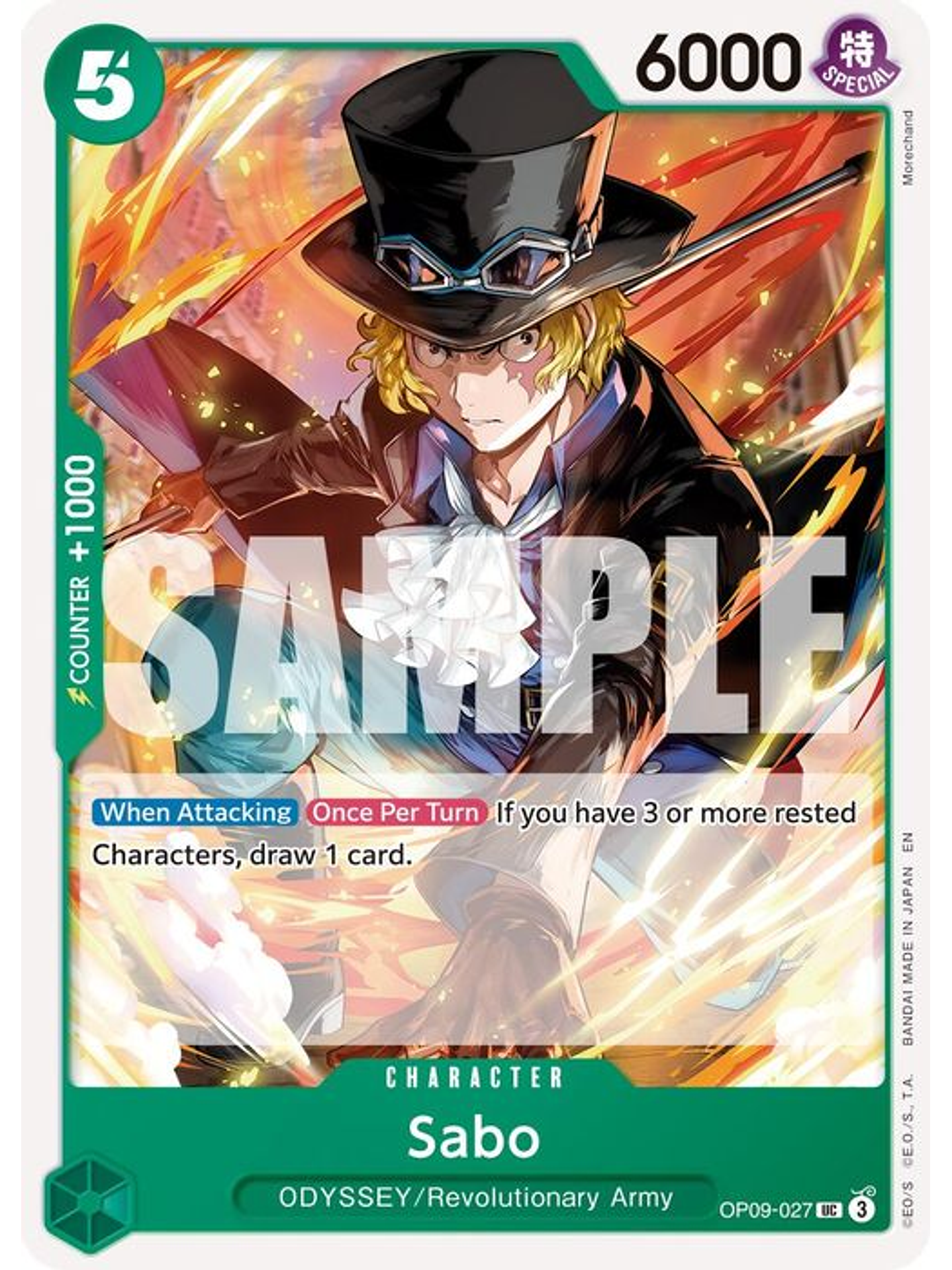 OP09-027 U Sabo (PRB02) 1