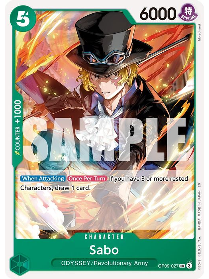 OP09-027 U Sabo (PRB02) 1