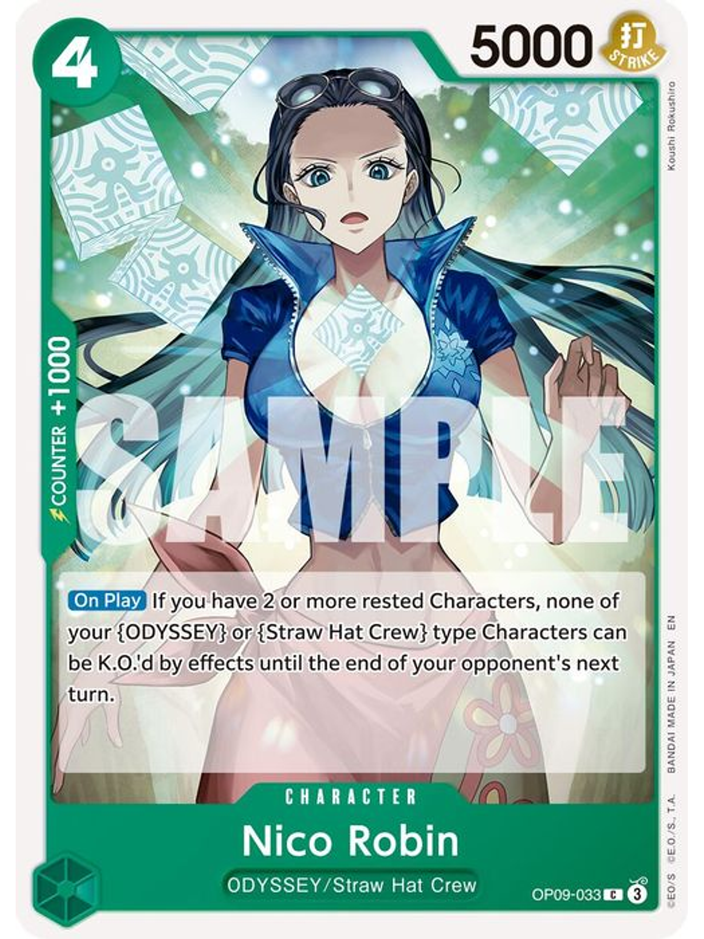 OP09-033 C Nico Robin (PRB02) 1