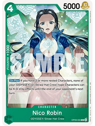 OP09-033 C Nico Robin (PRB02)