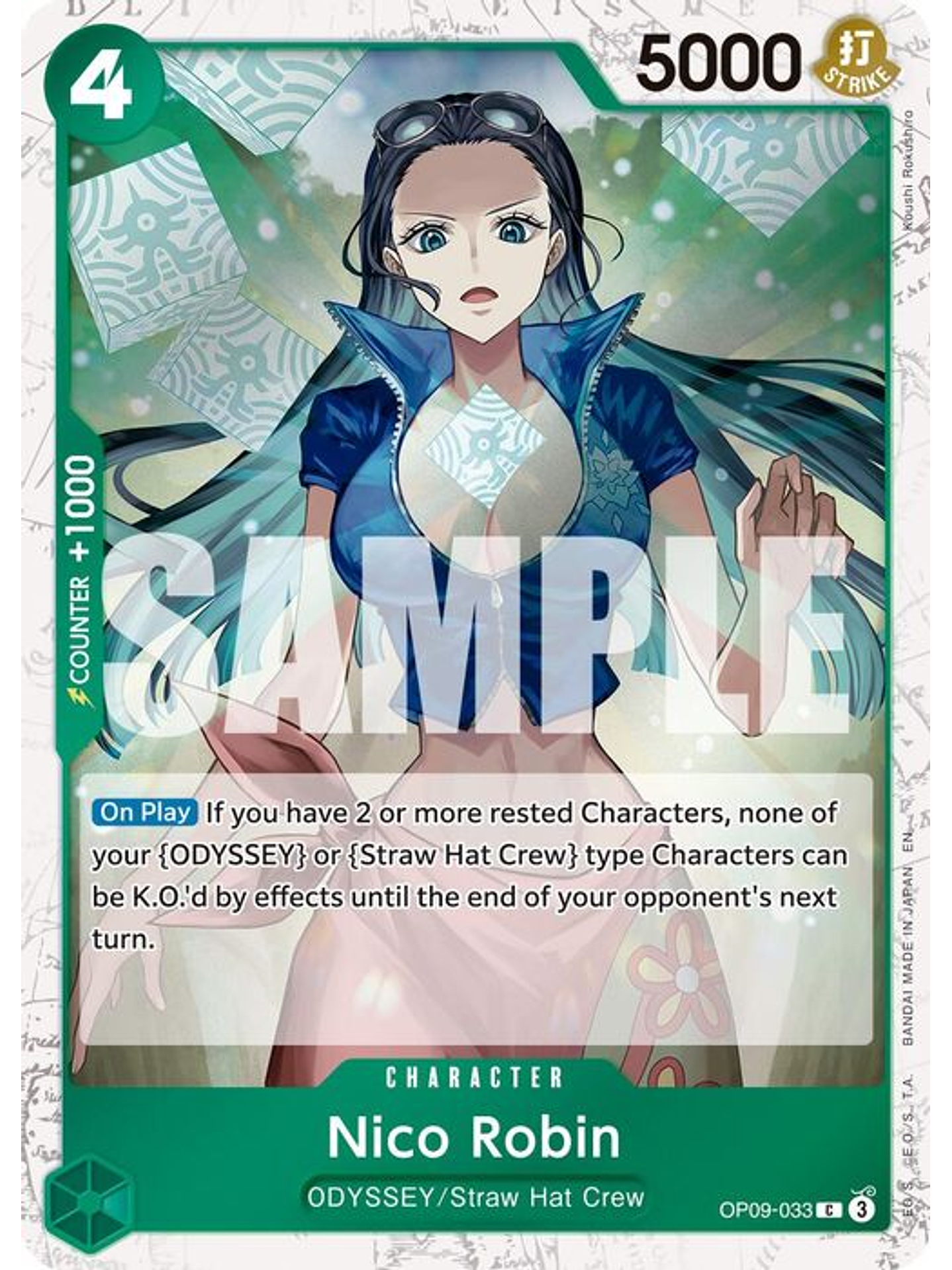 OP09-033 (Foil) Nico Robin (PRB02) 1