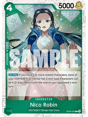 OP09-033 (Foil) Nico Robin (PRB02)