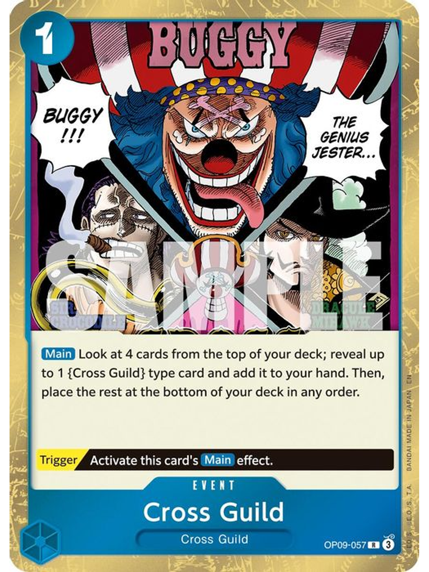 OP09-057 R Cross Guild (PRB02) 1
