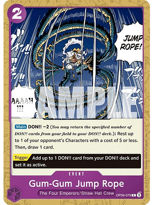 OP09-079 C Gum-Gum Jump Rope (PRB02)