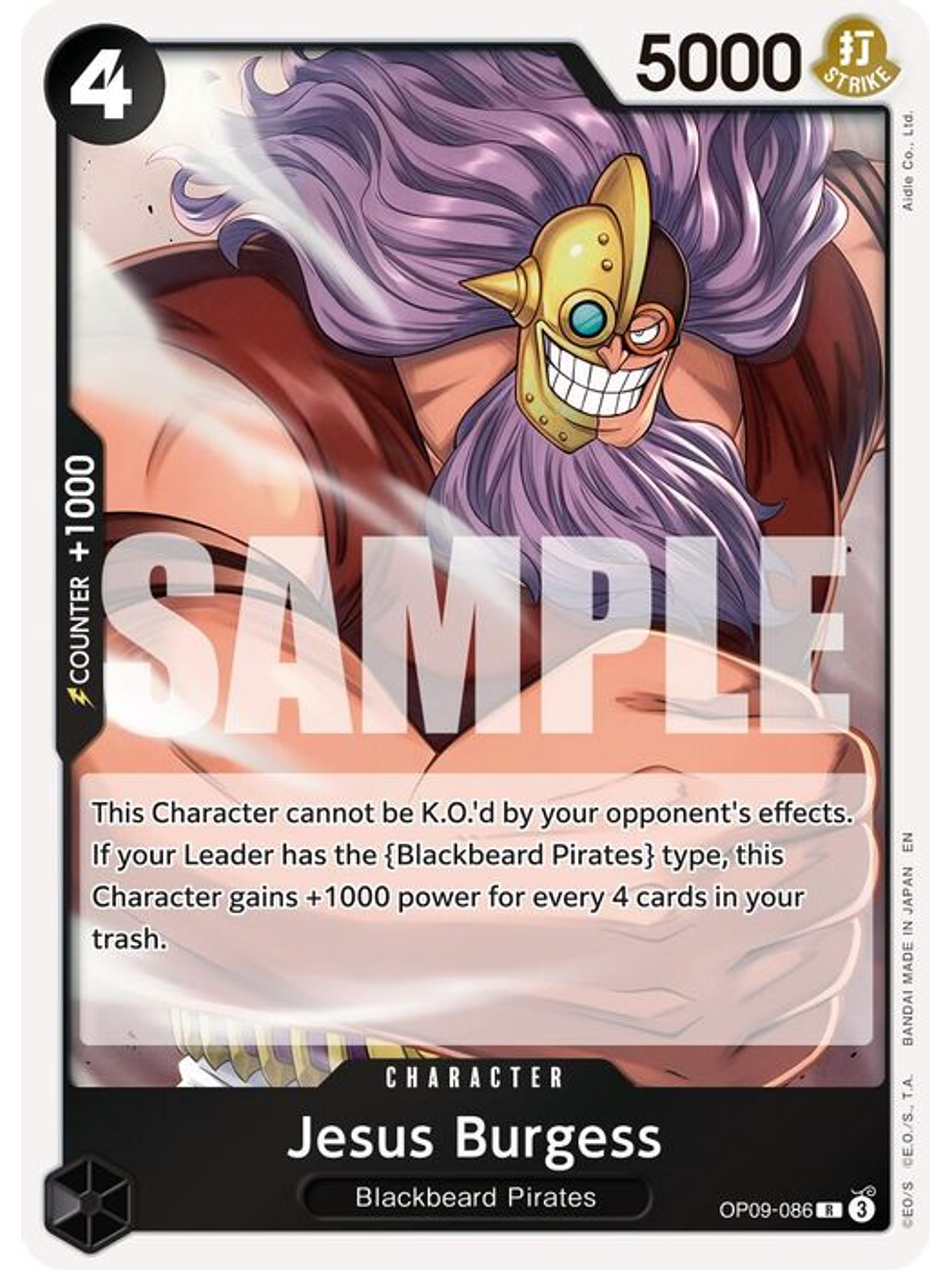 OP09-086 R Jesus Burgess (PRB02) 1