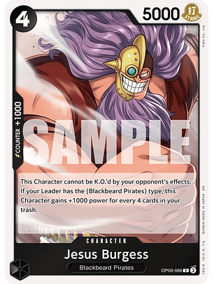 OP09-086 R Jesus Burgess (PRB02)