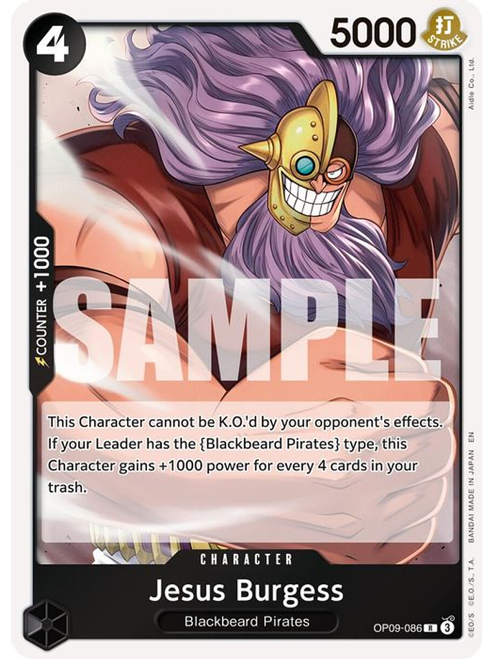 OP09-086 R Jesus Burgess (PRB02) 1