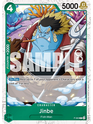 P-063 (Foil) Jinbe (PRB02)