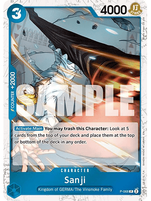P-068 (Foil) Sanji (PRB02)