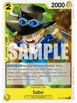 ST13-007 C Sabo (PRB02)