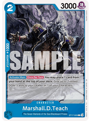 ST17-005 C Marshall.D.Teach (PRB02)