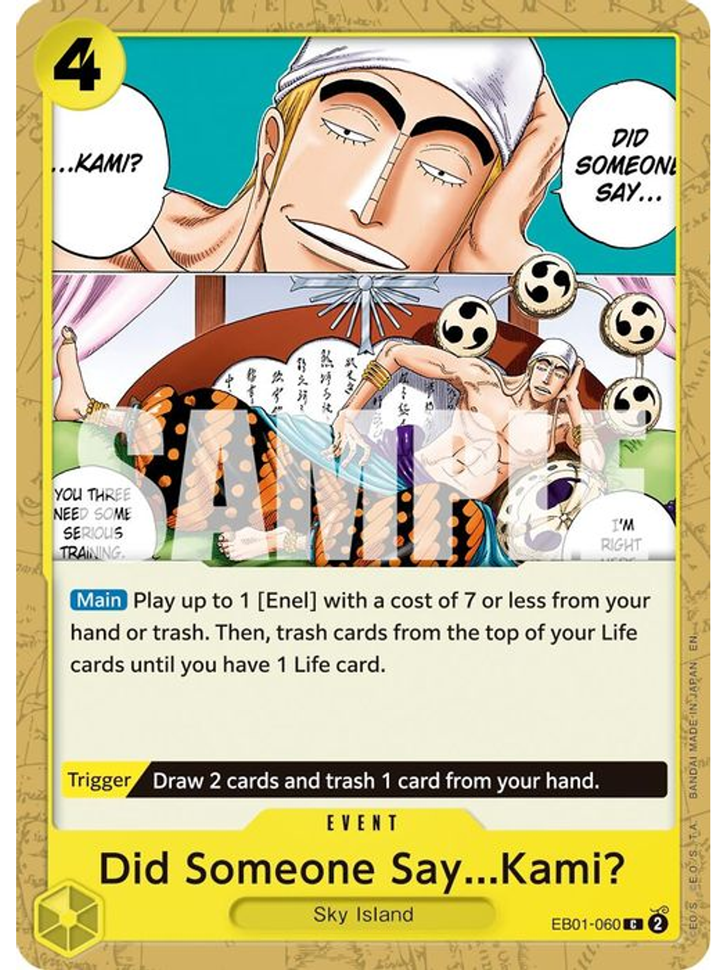 EB01-060 C Did Someone Say...Kami? (PRB02) 1