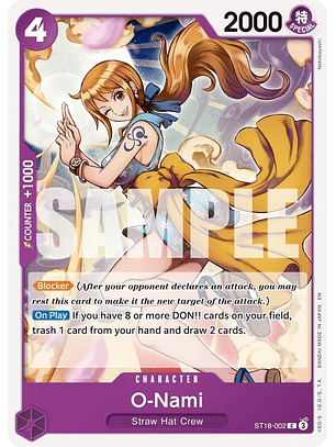 ST18-002 C O-Nami (PRB02)