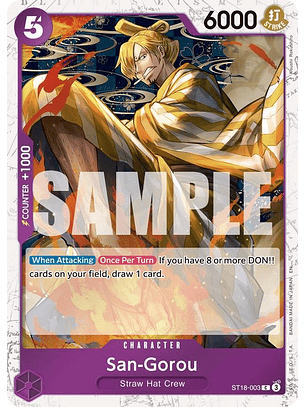 ST18-003 (Foil) San-Gorou (PRB02)
