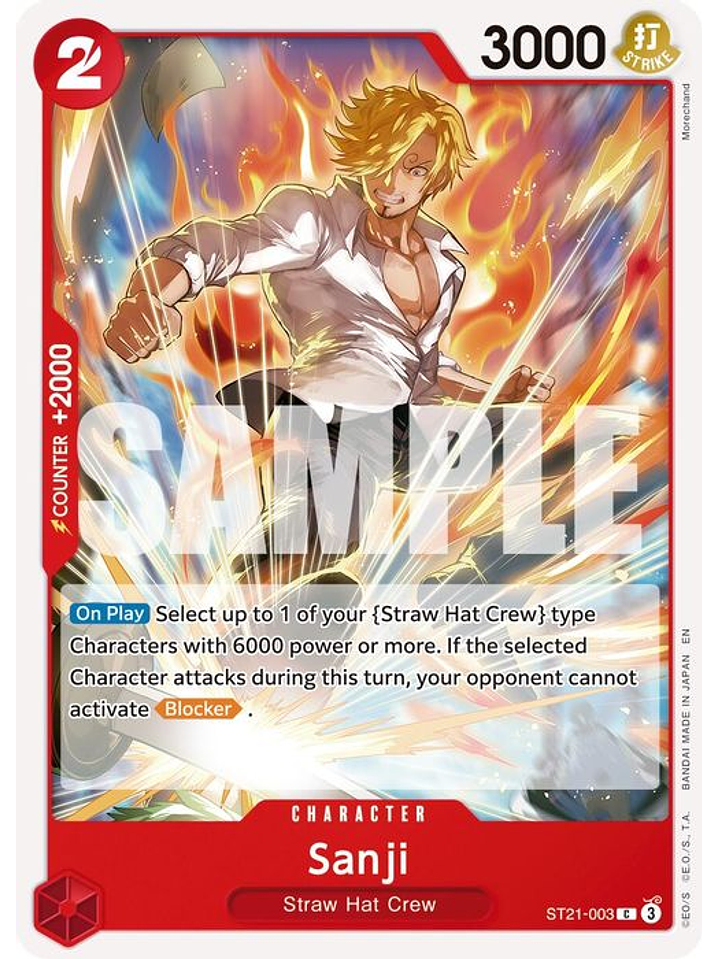 ST21-003 C Sanji (PRB02) 1