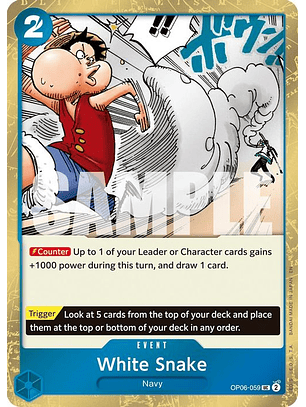 OP06-059 (Foil) White Snake (PRB02)