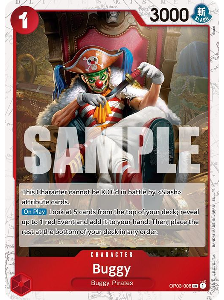 OP03-008 (Foil) Buggy (PRB02) 1