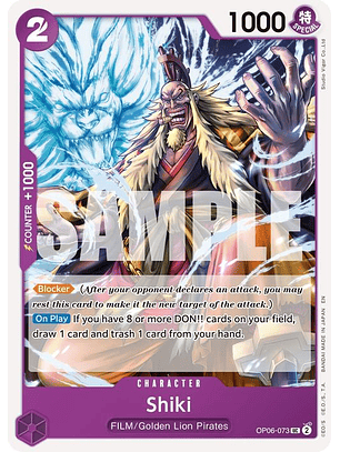 OP06-073 U Shiki (PRB02)