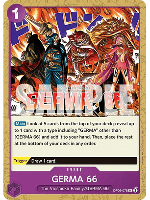 OP06-078 U GERMA 66 (PRB02)