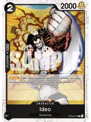 OP04-077 (Foil) Ideo (PRB02)