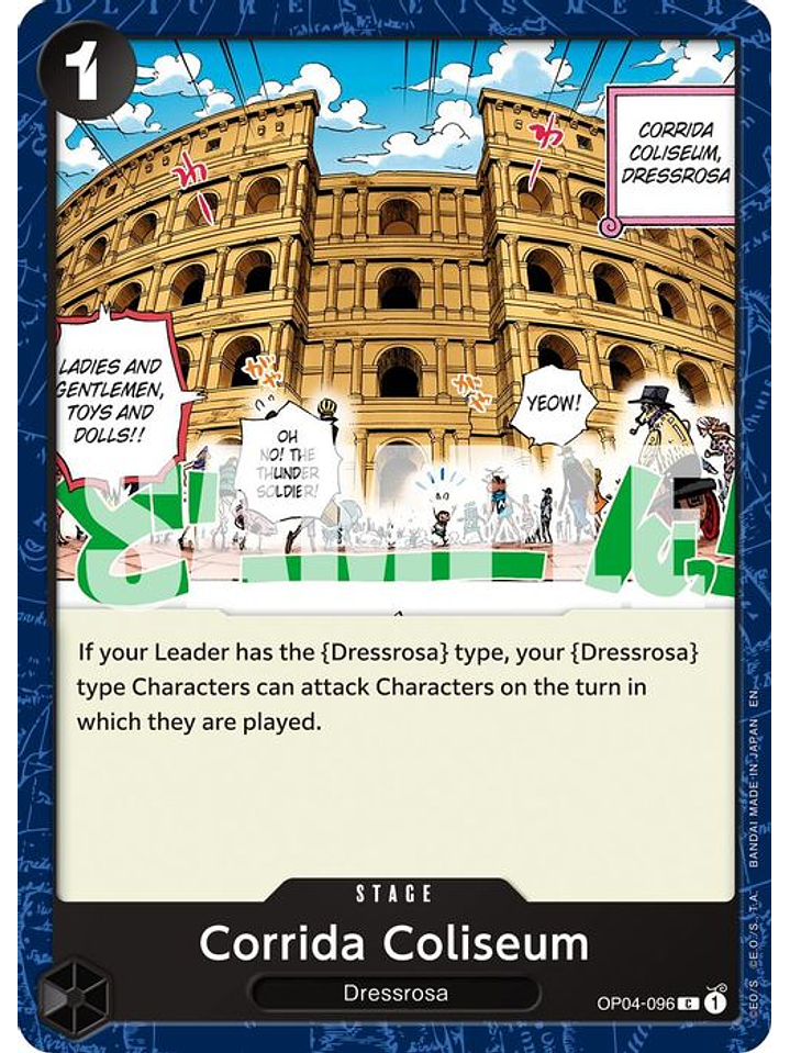 OP04-096 C Corrida Coliseum (PRB02) 1